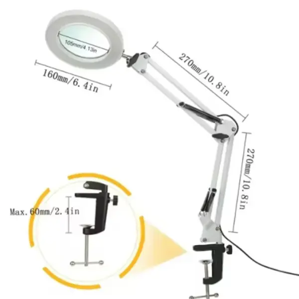 LED Magnifying Glass with 72 LEDs 8X/10X - Image 7