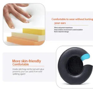 Replacement Ear Cushions for Beats Solo 2/3 12 S604182fd33d14bd4a5c661133f4f5f1c8 1