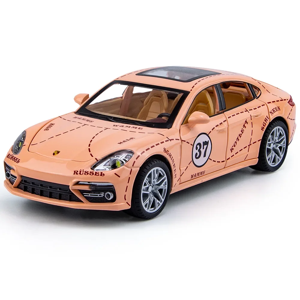 Porsche Panamera GULF Diecast Model Car 1:24 6 Porsche Panamera GULF Diecast Model Car 1:24 - Image 6