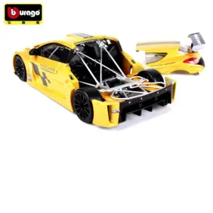 Renault Megane Yellow Diecast Model 1:24 Scale 8 S604d2f2f198941888f2474cb07306c90V