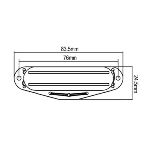 Mini Humbucker Dual Rail Pickup for Guitars 15 S605f552e492a4866b8e58f49aa2a29e5E