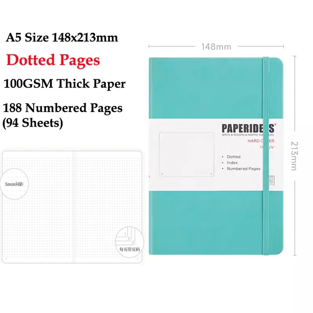 23 Colors A5 Dotted Notebook Journal 11 23 Colors A5 Dotted Notebook Journal - Image 11