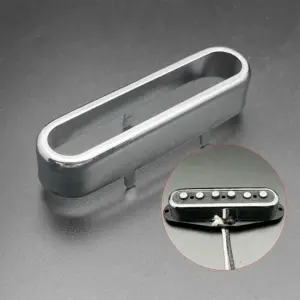 Single Coil Brass Pickup Covers Set of 2 13 S609e40bf2fab40a2a641d4a106d1d8141