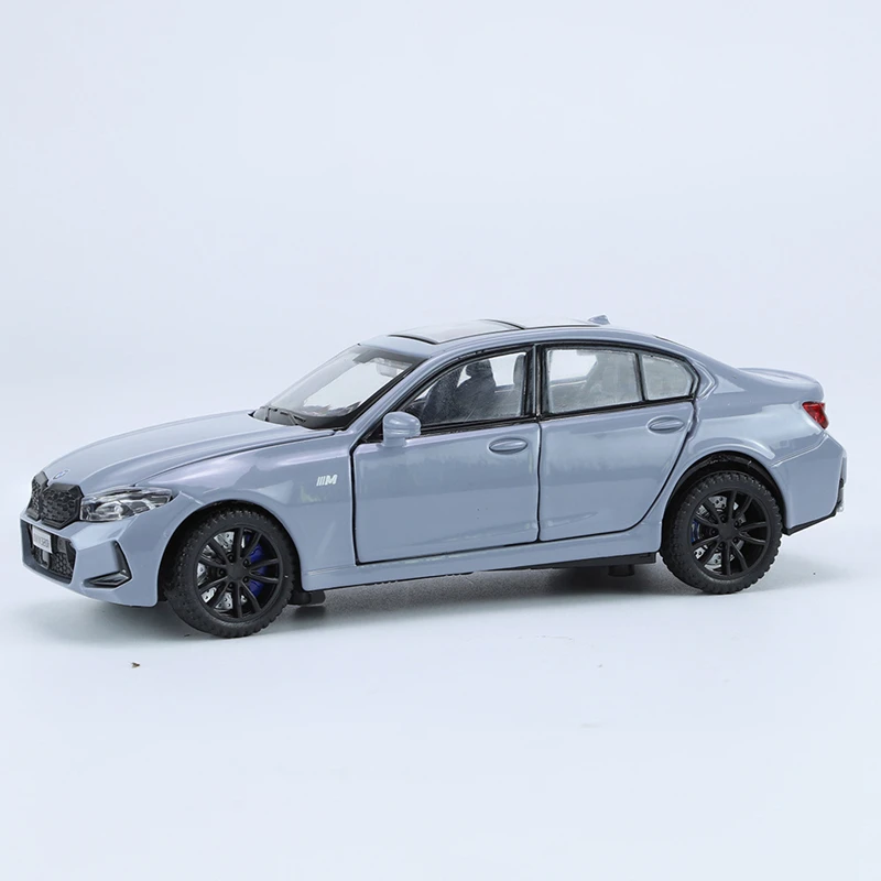 1:32 Black BMW 3 Series 320i Diecast Model 2 1:32 Black BMW 3 Series 320i Diecast Model - Image 2