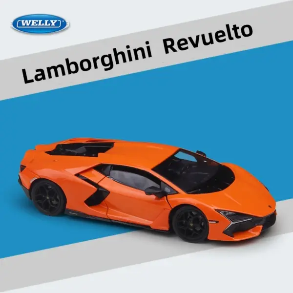 Lamborghini Revuelto 1:24 Scale Diecast Model - Image 2