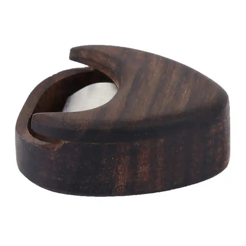 Heart-Shaped Rose Wood Guitar Pick Holder 3 Heart-Shaped Rose Wood Guitar Pick Holder - Image 3