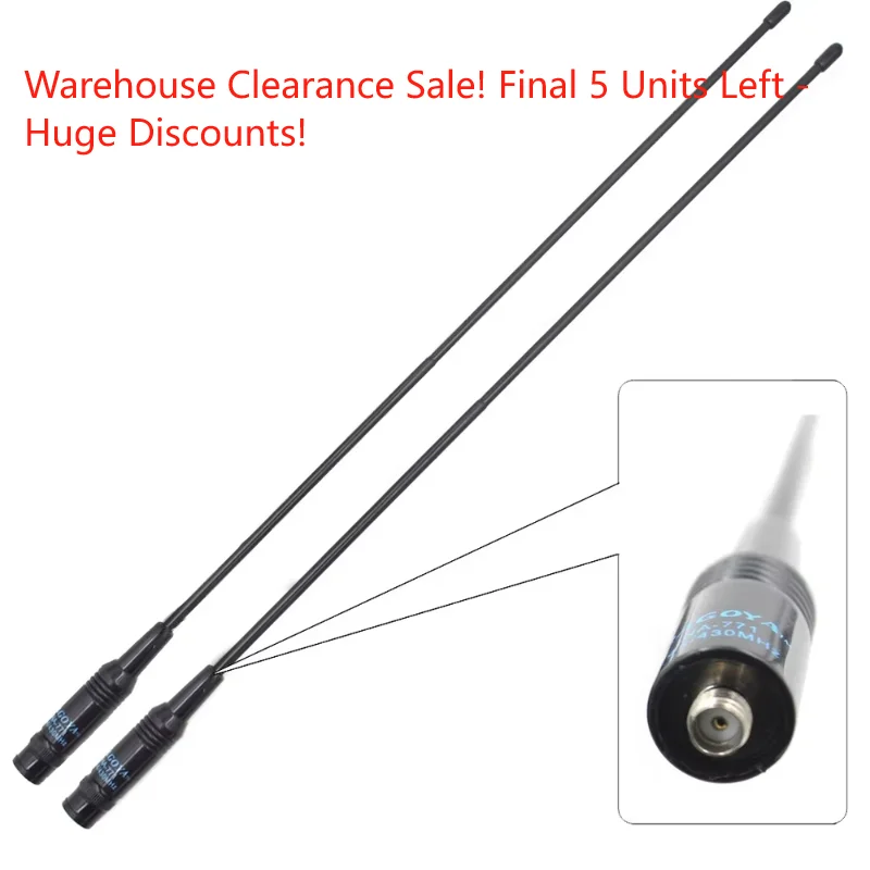 Nagoya NA-771 SMA-F Dual Band Antenna 2-Pack 2 Nagoya NA-771 SMA-F Dual Band Antenna 2-Pack - Image 2