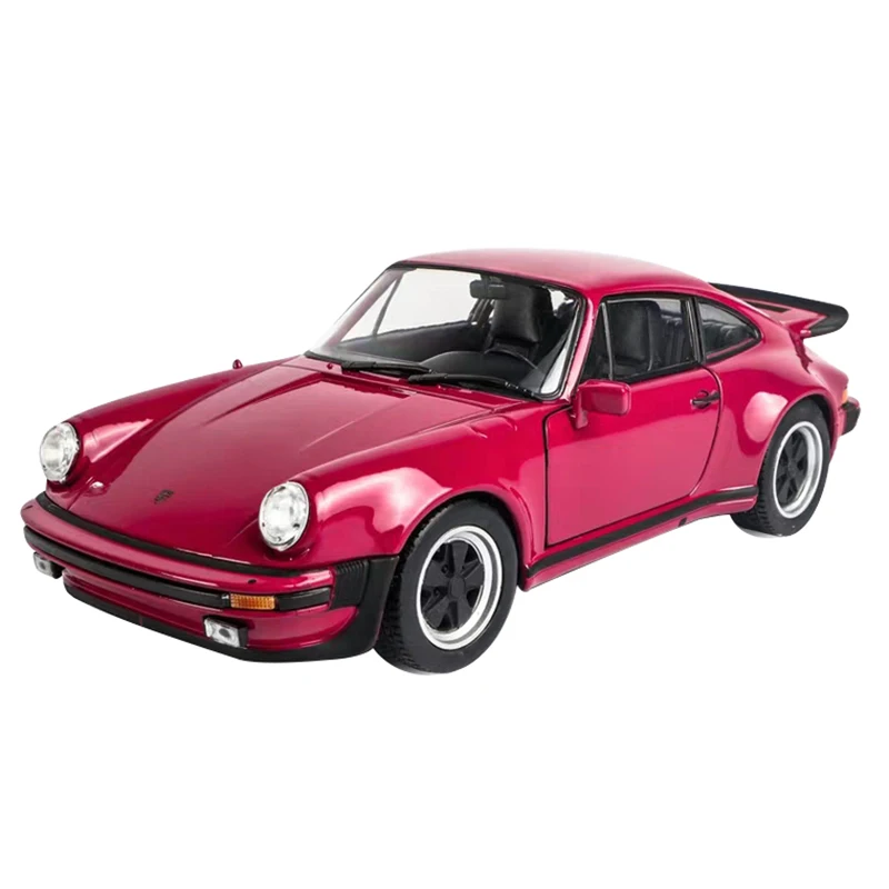 WELLY 1:24 Scale Silver 1974 Porsche 911 Turbo 5 WELLY 1:24 Scale Silver 1974 Porsche 911 Turbo - Image 5