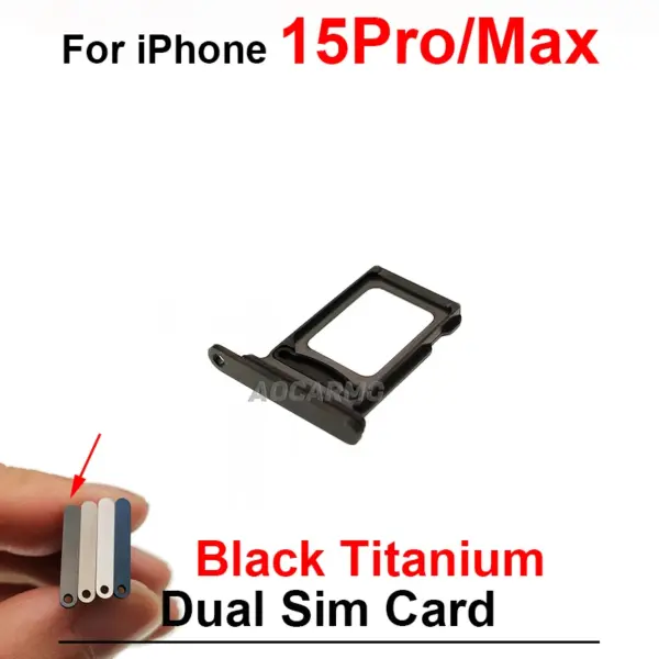 AOCARMO SIM Card Trays for iPhone 15 Pro Max - Image 4