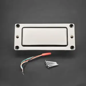 Brass Cover Humbucker Pickup for 6 String Guitars 12 S62446e8cd34e4254ac47b438e0b4c89eW