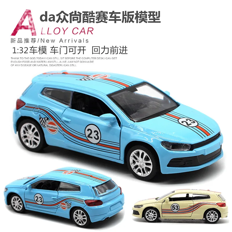 1:32 Scale Volkswagen Scirocco Racing Car Models 2 1:32 Scale Volkswagen Scirocco Racing Car Models - Image 2