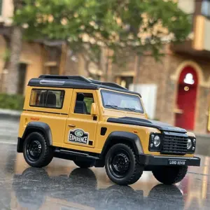 1:32 Orange Land Rover Defender Diecast Model 11 S62642df5fb0c43ea81c1b637db868d6eh