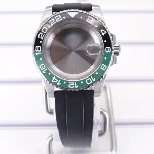 40mm Waterproof Watch Case with Rubber Strap 42 S6298df33146c4035915cafbfbb87918f6
