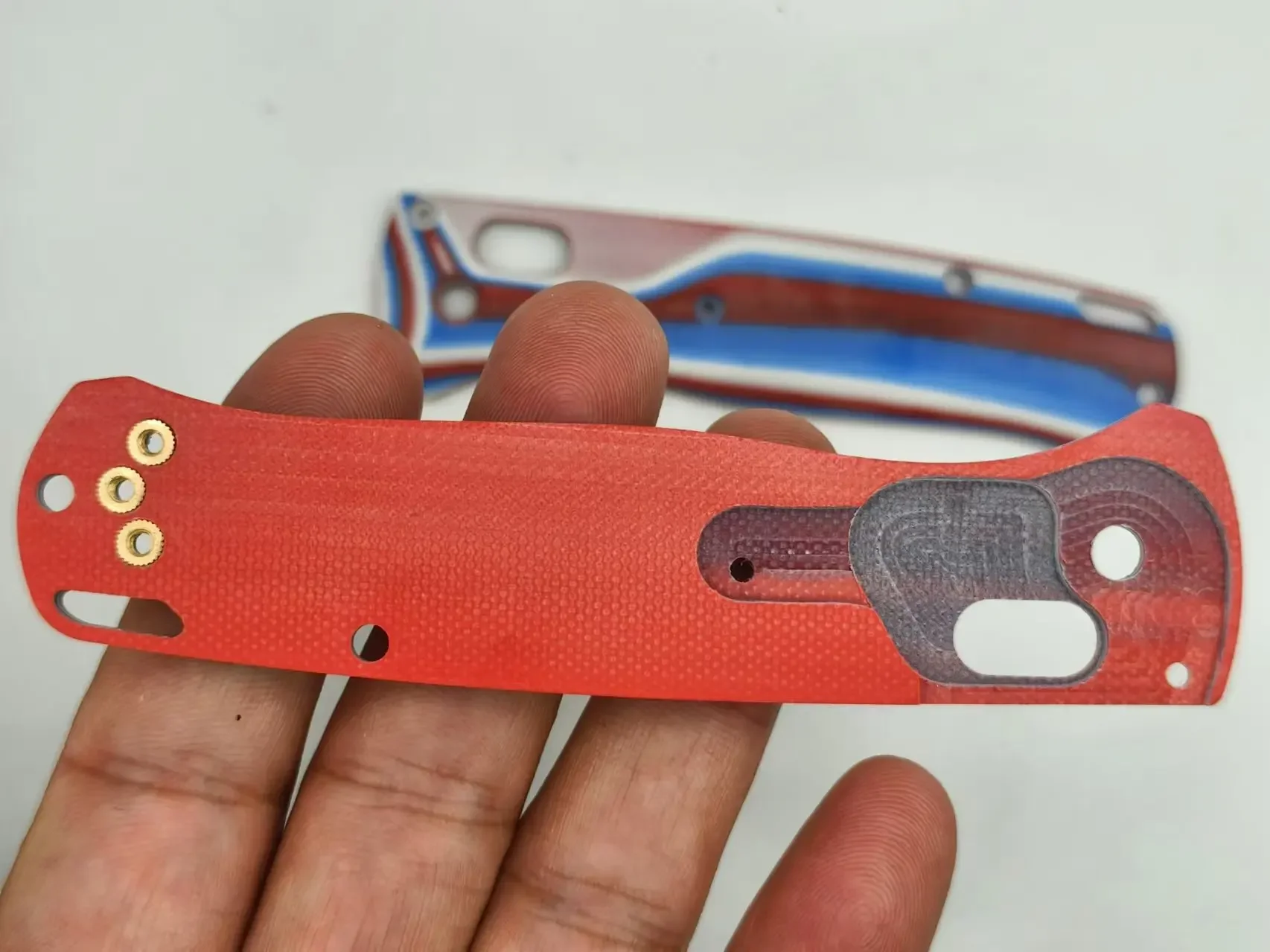 G10 Handle Scales for Benchmade Bugout 535 3 G10 Handle Scales for Benchmade Bugout 535 - Image 3