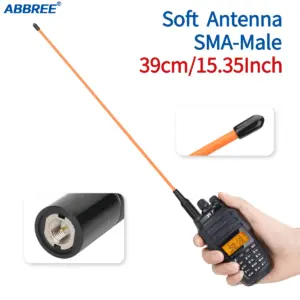 ABBREE AR-771C Dual-Band Walkie-Talkie Antenna 14 S632a07e9c62e45afae218eb18f43c16eD