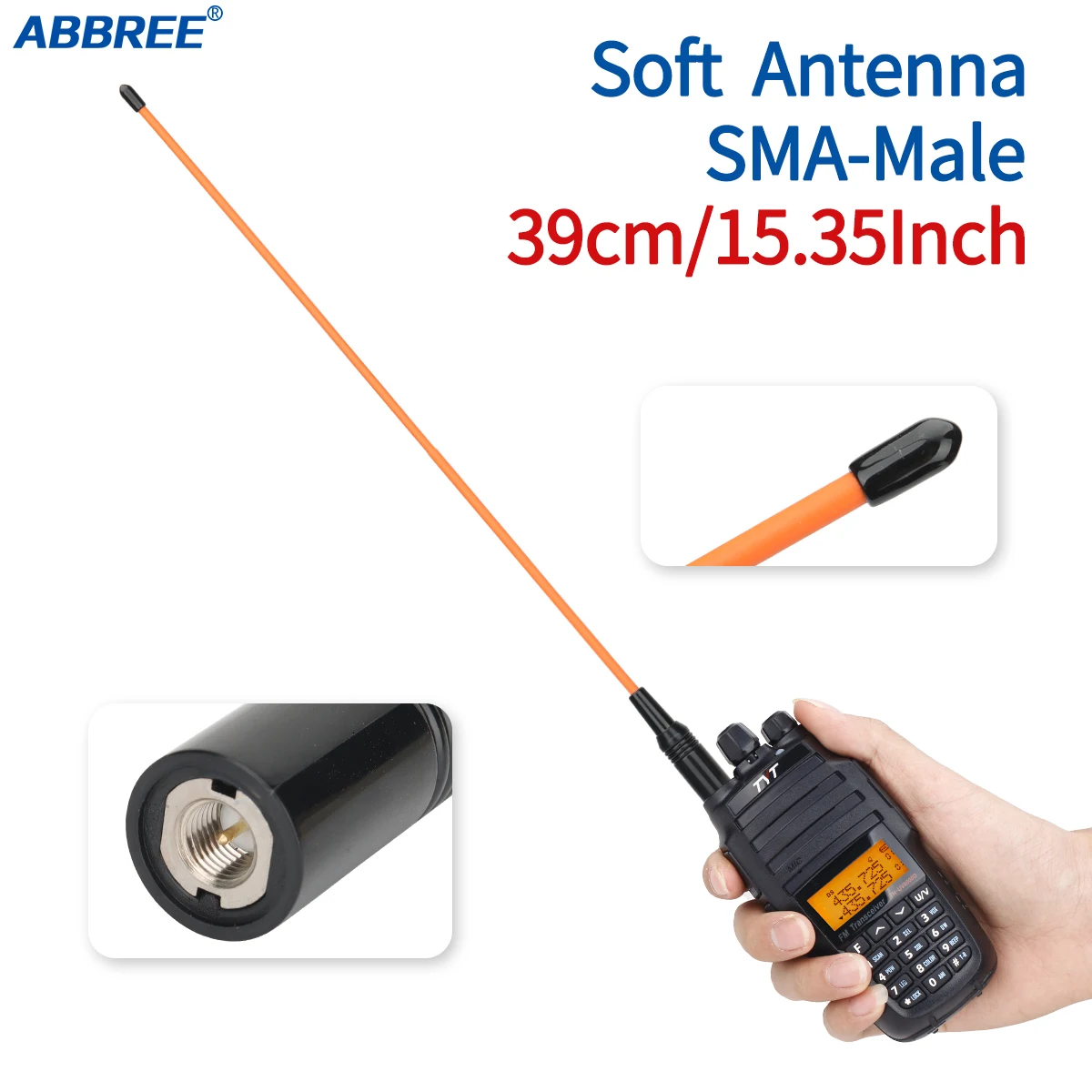 ABBREE AR-771C Dual-Band Walkie-Talkie Antenna 7 ABBREE AR-771C Dual-Band Walkie-Talkie Antenna - Image 7