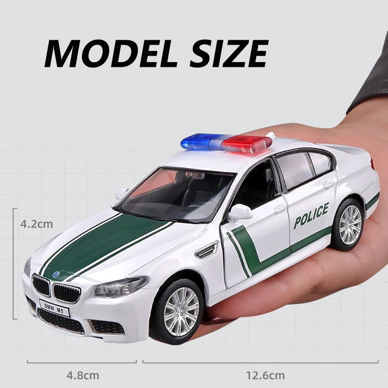 1:36 Scale Dubai Police Diecast Car Model Set 3 1:36 Scale Dubai Police Diecast Car Model Set - Image 3