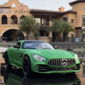 1:32 Green Mercedes-AMG GT Diecast Model Car 12 S6364b6aa365a4626a0e2ad4bc873b5c7h
