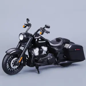 Maisto 1:12 Harley Davidson Motorcycle Diecast Model Harley Flhrc Road King H-D 2021 Street750 Alloy Luxury Vehicle Kid Toy Gift