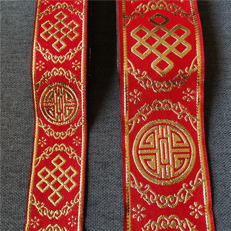 Vintage Ethnic Embroidered Ribbons 7M Wide Boho 11 Vintage Ethnic Embroidered Ribbons 7M Wide Boho - Image 11