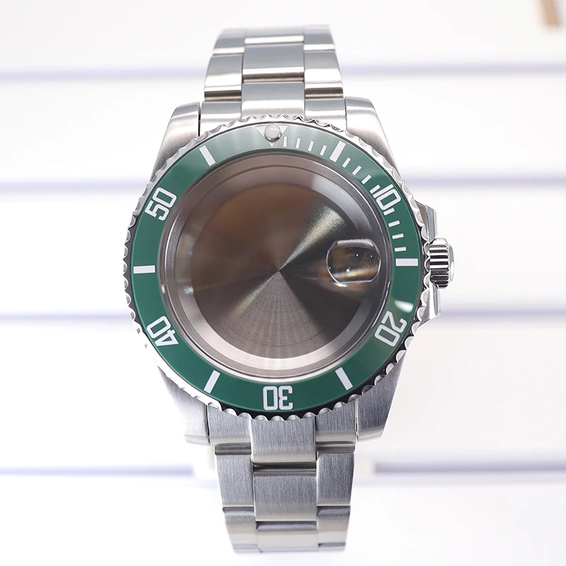 40mm Diver Watch Case with Sapphire Crystal 8 40mm Diver Watch Case with Sapphire Crystal - Image 8