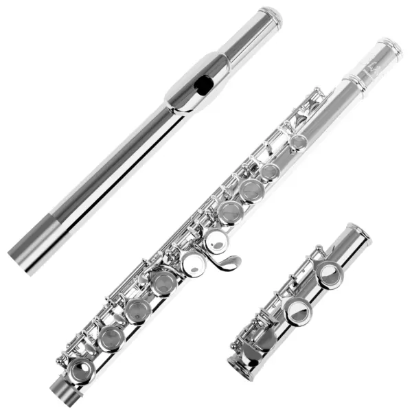 SLADE 16 Hole C Key Flute with Accessories - Image 2