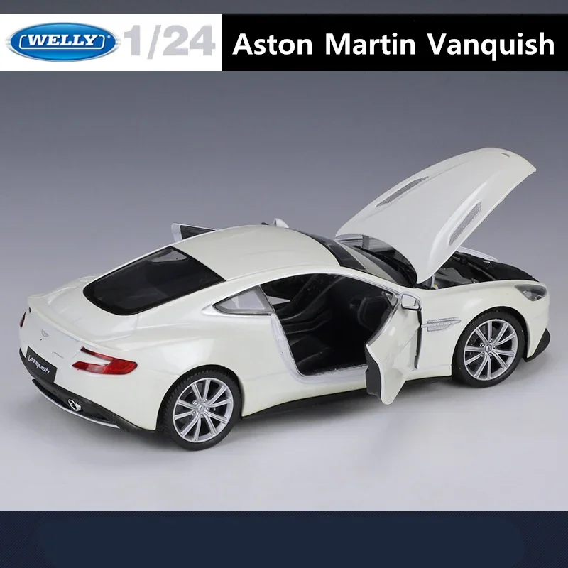 WELLY 1:24 Aston Martin V12 Vanquish Model 5 WELLY 1:24 Aston Martin V12 Vanquish Model - Image 5