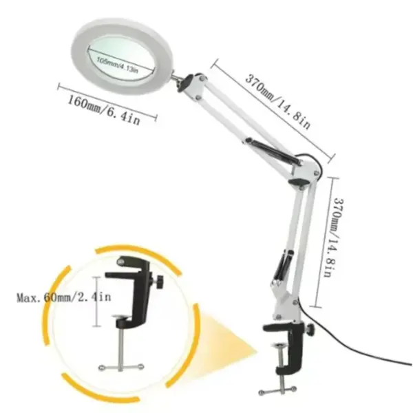 LED Magnifying Glass with 72 LEDs 8X/10X - Image 14
