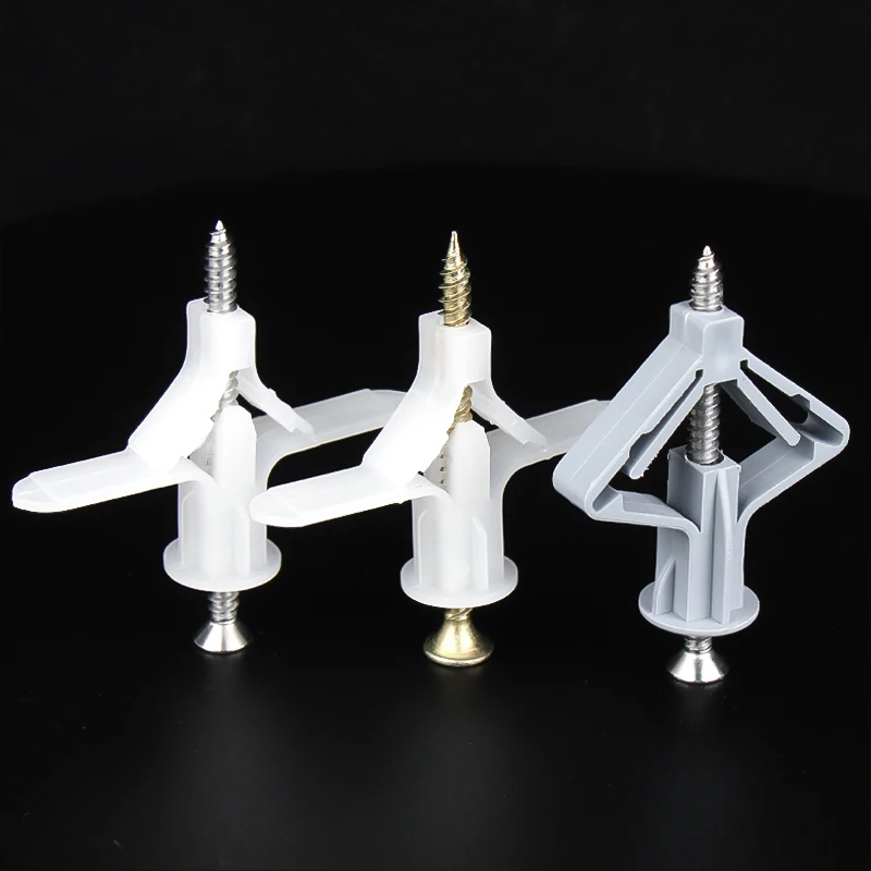 Plastic Expansion Drywall Anchor Kit 50 Pieces 3 Plastic Expansion Drywall Anchor Kit 50 Pieces - Image 3