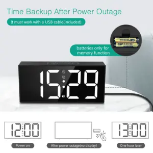 ORIA Vibrating Alarm Clock with 7.5-inch Display 8 S684b458e05c44d3f8b427ade7188807fG 1