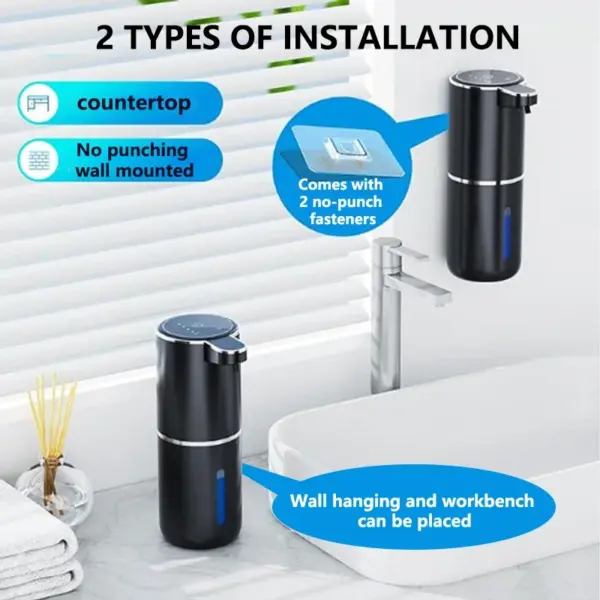 Touchless Sensor Foam and Liquid Soap Dispenser - Image 6