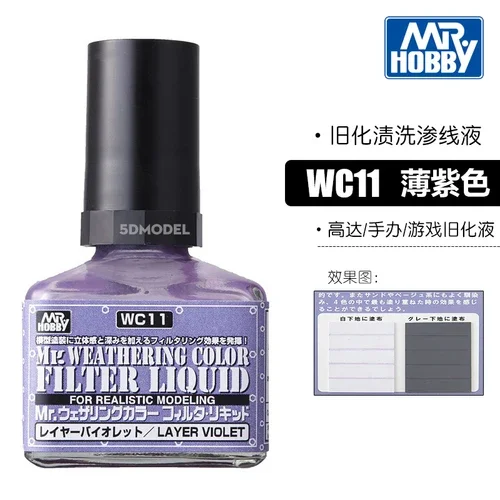 Mr. Hobby Weathering Effect Liquids Set 5x40ml 24 Mr. Hobby Weathering Effect Liquids Set 5x40ml - Image 24