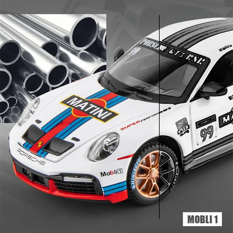 Porsche 911 GT3 RSR Diecast Model Car 1:32 3 Porsche 911 GT3 RSR Diecast Model Car 1:32 - Image 3