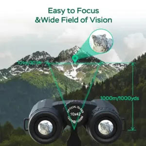 10X42 Waterproof HD Binoculars for Outdoor Use 15 S68ad520dc41a4cad942370ee98c4aee5Z