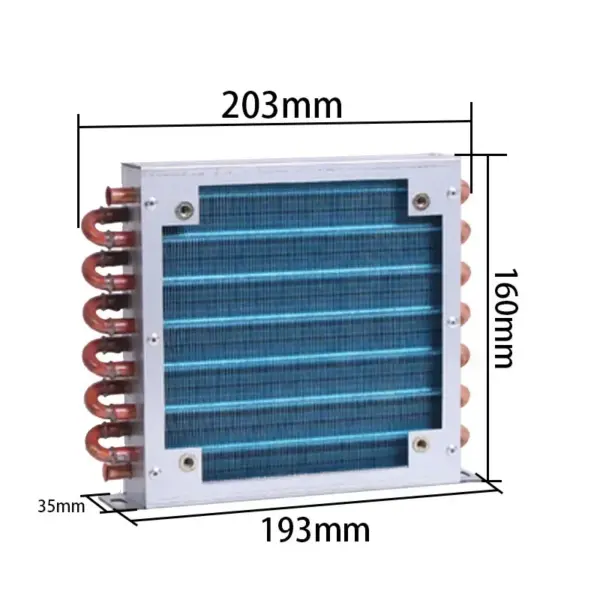 Small Shell Condenser Radiator for Refrigerators - Image 8