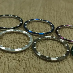 28.5mm Silver Stainless Steel Watch Bezel 12 S68fd39394ff9400d87fbc8f3a0fc5c36y 6