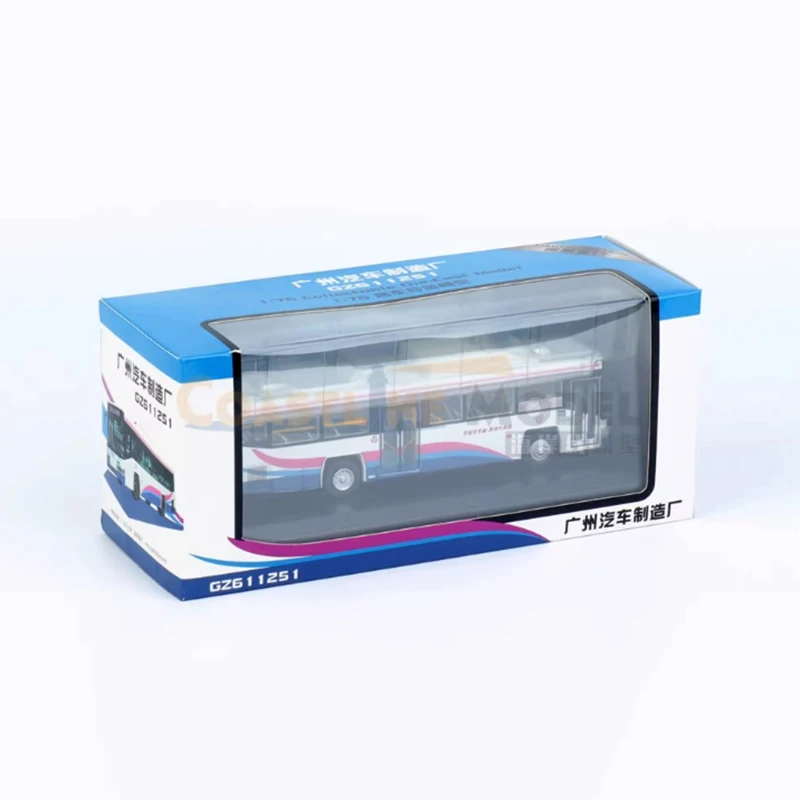 Diecast 1:76 Scale Guangzhou Bus Model 6 Diecast 1:76 Scale Guangzhou Bus Model - Image 6