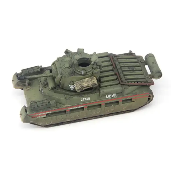 1/72 Scale Matilda 2 Flamethrower Tank Model - Image 2