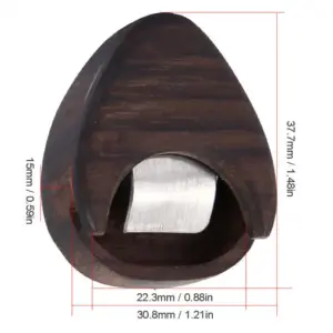 Heart-Shaped Rose Wood Guitar Pick Holder 7 S6994f4fa3a50406cb9cc926ddc288e9ew