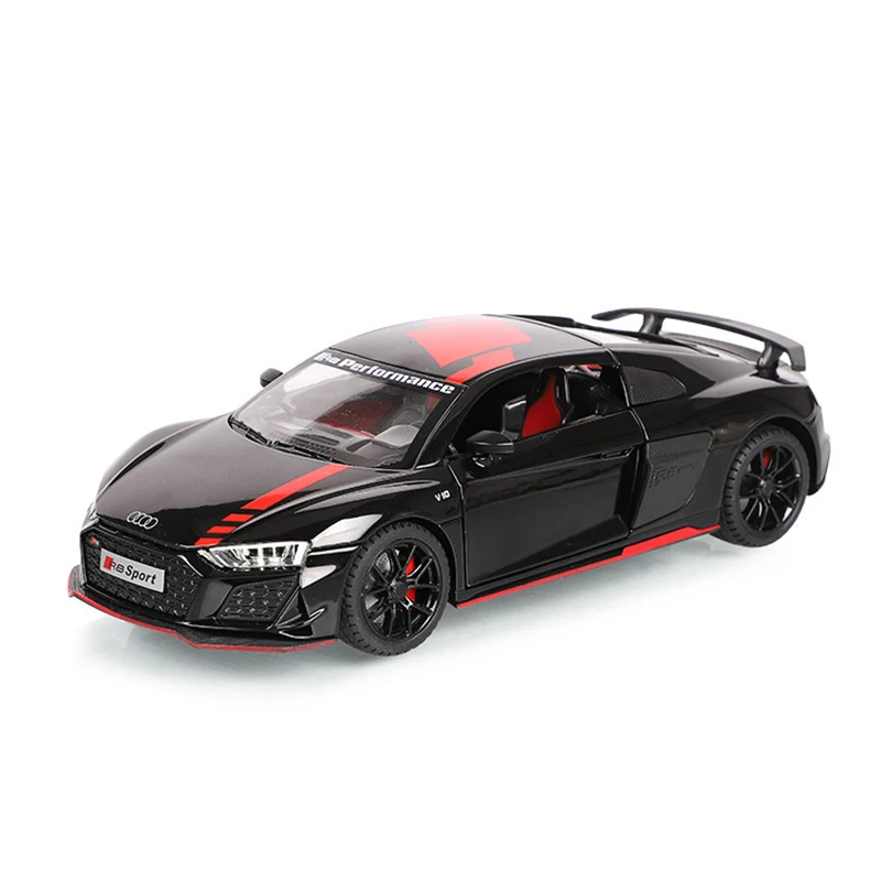 1:24 Audi R8 V10 Plus Die-Cast Model Car 9 1:24 Audi R8 V10 Plus Die-Cast Model Car - Image 9