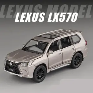 1:32 Lexus LX570 SUV Diecast Model Black 17 S6ab64b942aa047fd853ca5aba3d1b61f9