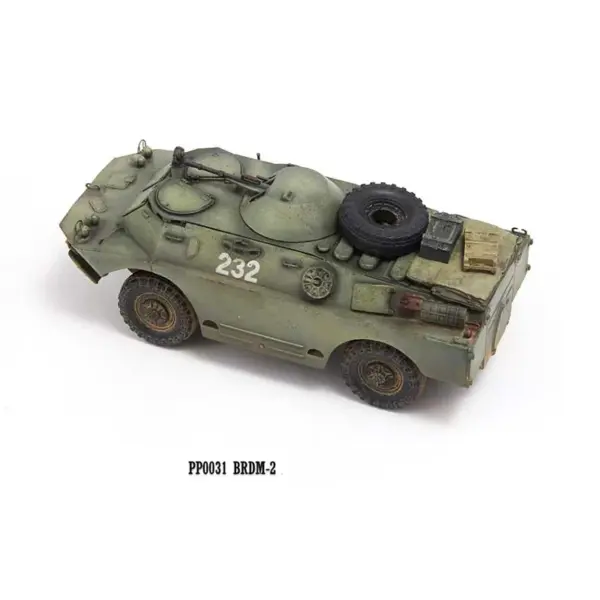 1/72 Scale Soviet BRDM-2 Armored Vehicle Model - Image 4