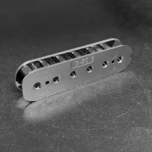 Chrome Humbucker Bobbin Set for Electric Guitars 17 S6aea57cbc0634154925991a84aea87c0o