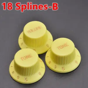 Stratocaster Control Knob Set - 18/24 Spline 41 S6b3f46e2b0ef41ffa456e2eeb124ad6fl