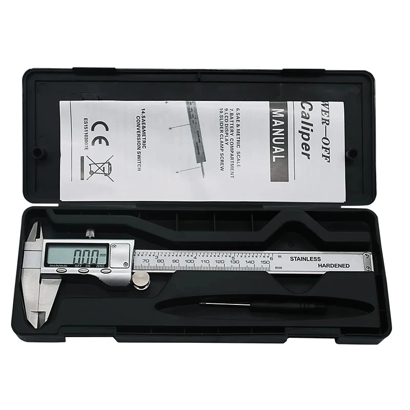 150mm Stainless Steel Digital Vernier Caliper 6 150mm Stainless Steel Digital Vernier Caliper - Image 6