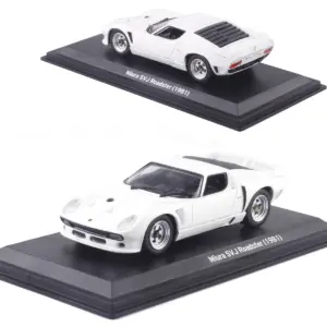1981 MIURA SV Diecast Model in White 35 S6b5d5a2e39f94befa6b501e4afa05b36n