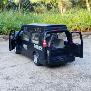 1:32 GMC Savana Police Diecast Model Vehicle 10 S6b93d64735574c2593d93c9aa94aabd90 1