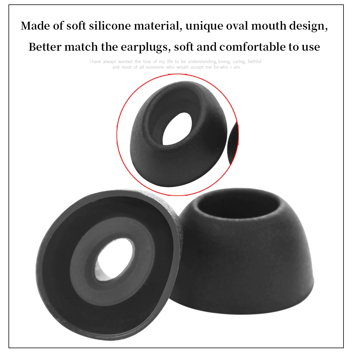 Edifier W300BT PLUS Silicone Ear Tips - 6 Pack 3 Edifier W300BT PLUS Silicone Ear Tips - 6 Pack - Image 3