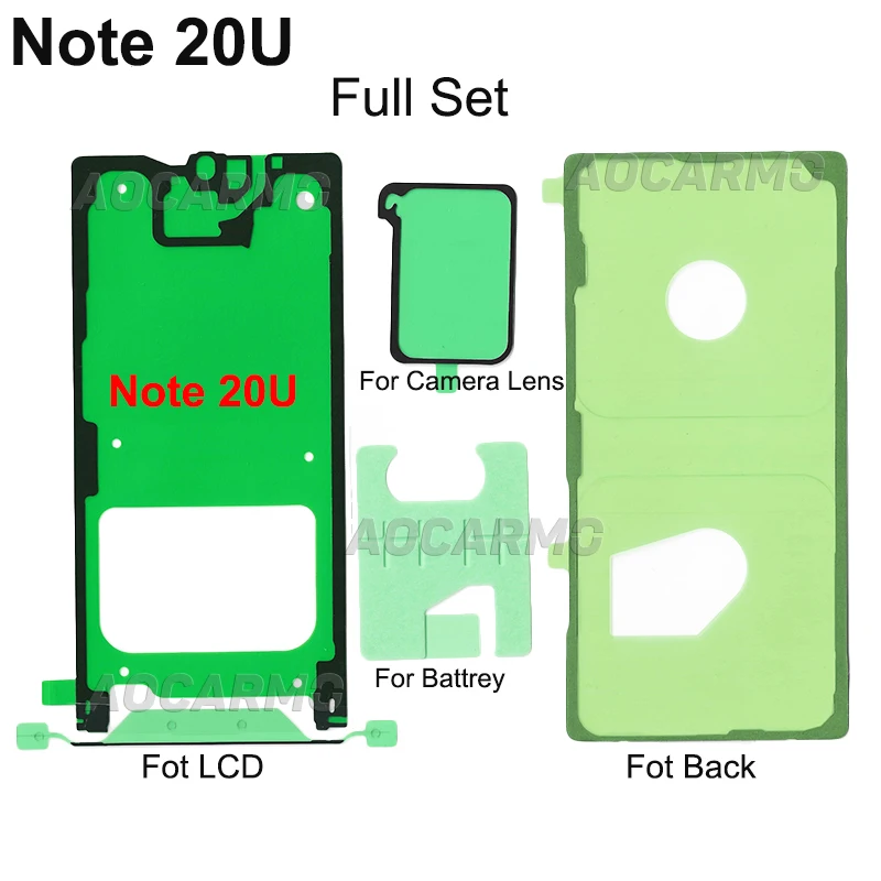 Samsung Galaxy Note 20 Ultra Adhesive Stickers 2 Samsung Galaxy Note 20 Ultra Adhesive Stickers - Image 2