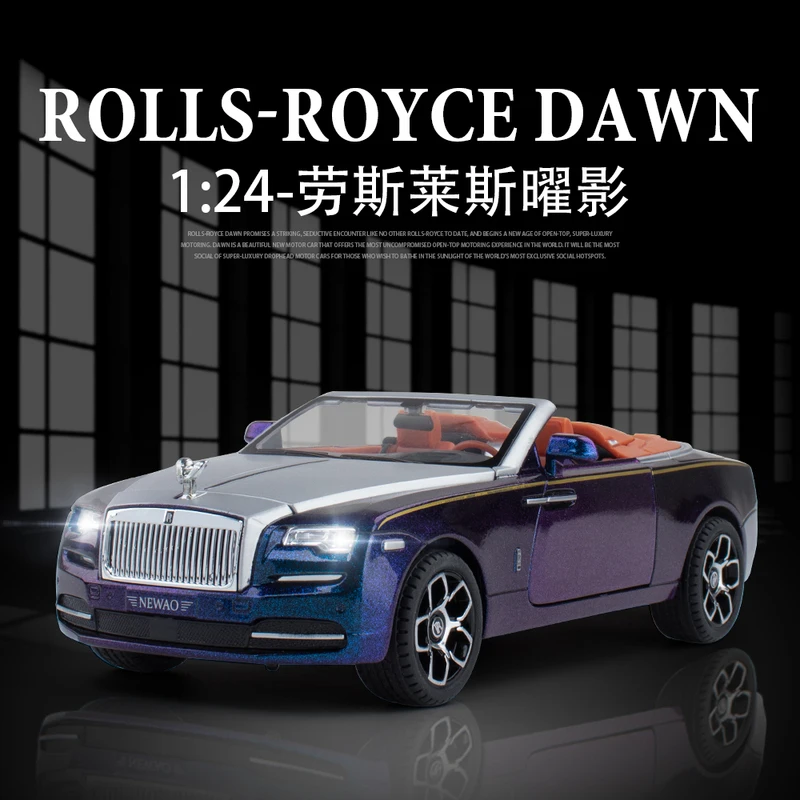 1:24 Rolls Royce Dawn Diecast Model Car 2 1:24 Rolls Royce Dawn Diecast Model Car - Image 2